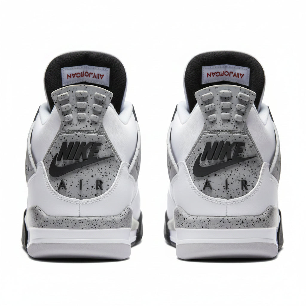 Nike Air Jordan Retro 4 White Cement